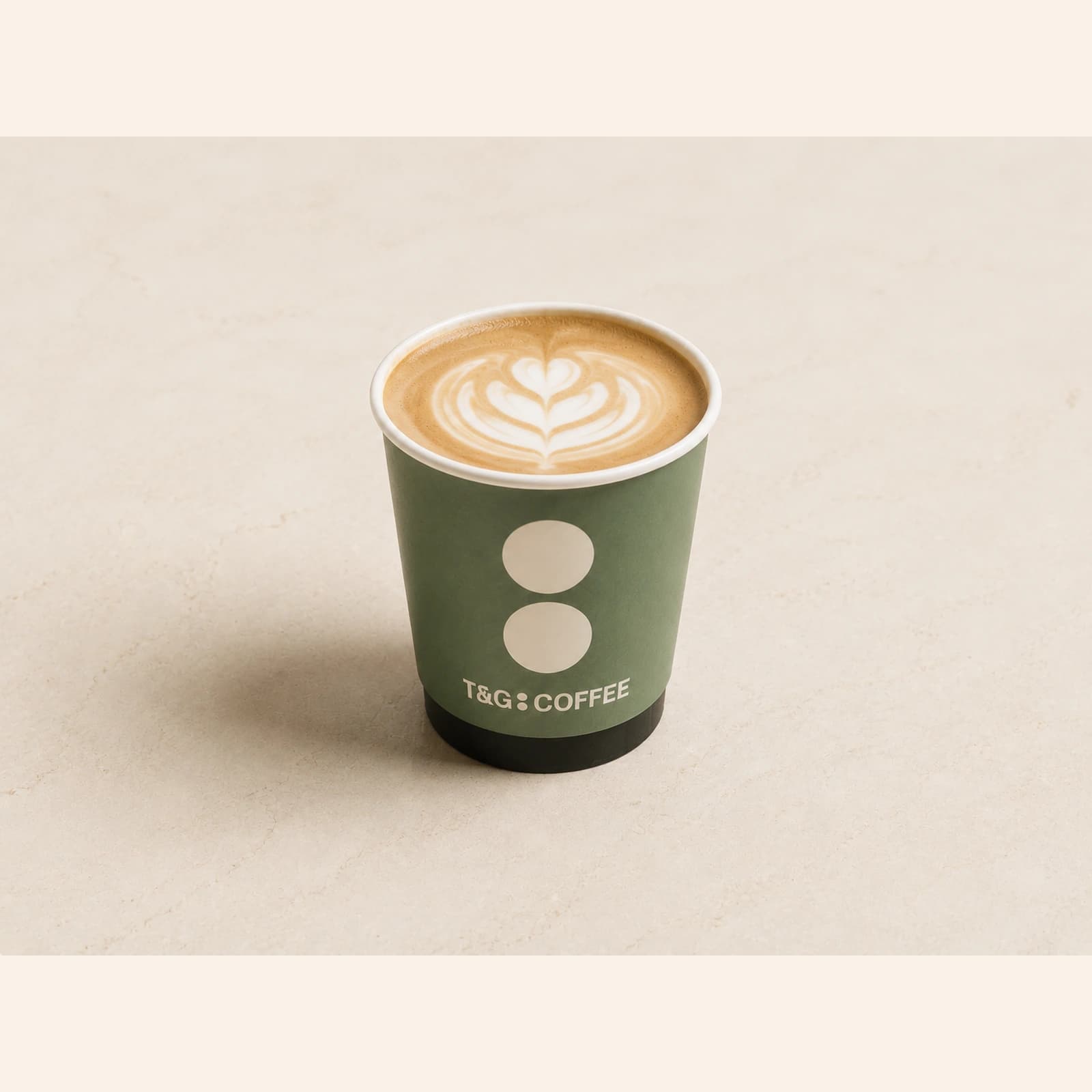 Creamy classic latte